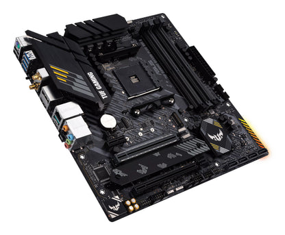 ASUS TUF Gaming B550M-Plus WiFi II AMD AM4 Micro-ATX Motherboard, 4x DDR4, 2x M.2, PCIe 4.0, 4x SATA, Wi-Fi 6