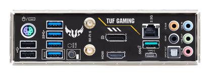 ASUS TUF Gaming B550M-Plus WiFi II AMD AM4 Micro-ATX Motherboard, 4x DDR4, 2x M.2, PCIe 4.0, 4x SATA, Wi-Fi 6