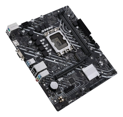 ASUS Prime H610M-K D4 Intel LGA1700 Micro-ATX Motherboard, 2x DDR4, M.2, PCIe 4.0, 4x SATA, HDMI 2.1, GbE