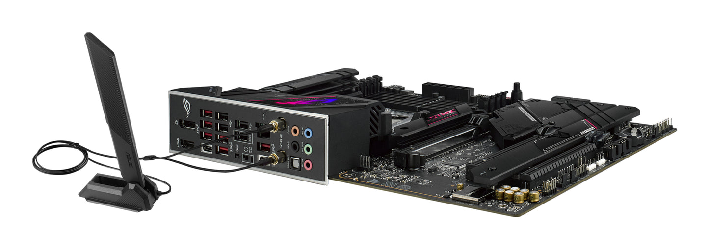 ASUS ROG Strix B650E-E Gaming WiFi AMD AM5 ATX Motherboard, 4x DDR5, 4x M.2, PCIe 5.0, Wi-Fi 6E