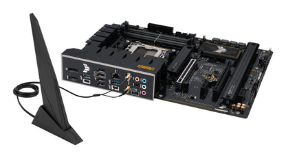 ASUS TUF Gaming B650-Plus WiFi AMD AM5 ATX Motherboard, 4x DDR5, 3x M.2, PCIe 5.0, 4x SATA, WiFi 6, 2.5GbE, USB-C 20Gbps