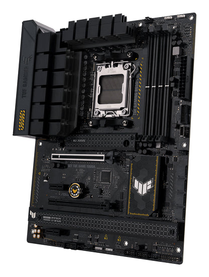 ASUS TUF Gaming B650-Plus WiFi AMD AM5 ATX Motherboard, 4x DDR5, 3x M.2, PCIe 5.0, 4x SATA, WiFi 6, 2.5GbE, USB-C 20Gbps