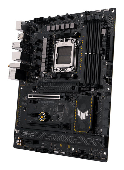 ASUS TUF Gaming B650-Plus WiFi AMD AM5 ATX Motherboard, 4x DDR5, 3x M.2, PCIe 5.0, 4x SATA, WiFi 6, 2.5GbE, USB-C 20Gbps