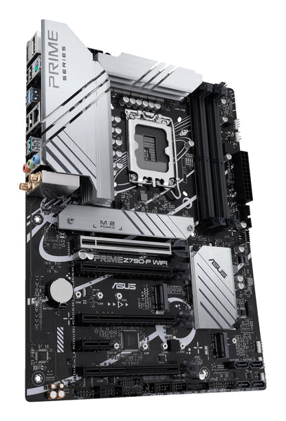 ASUS Prime Z790-P WiFi Intel LGA1700 ATX Motherboard, 4x DDR5, 3x M.2, PCIe 5.0, 4x SATA, WiFi 6, 2.5GbE, USB-C 20Gbps