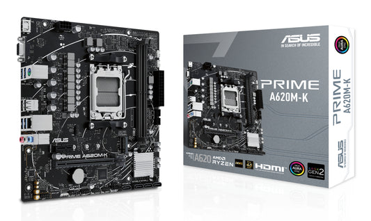 ASUS PRIME A620M-K, AMD A620, Socket AM5, micro ATX
