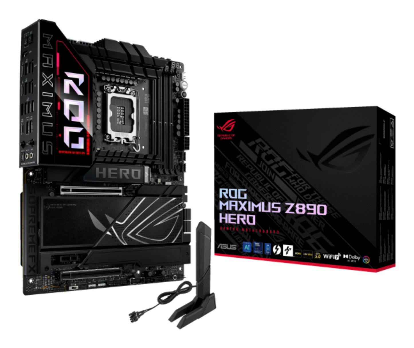ASUS ROG Maximus Z890 Hero Intel LGA1851 ATX Motherboard