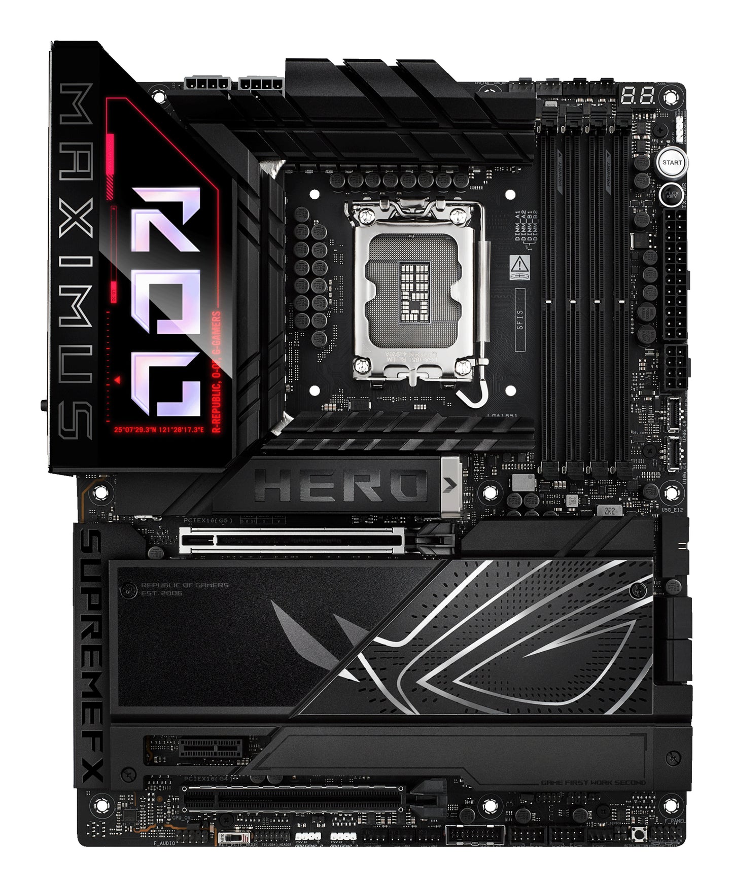 ASUS ROG Maximus Z890 Hero Intel LGA1851 ATX Motherboard