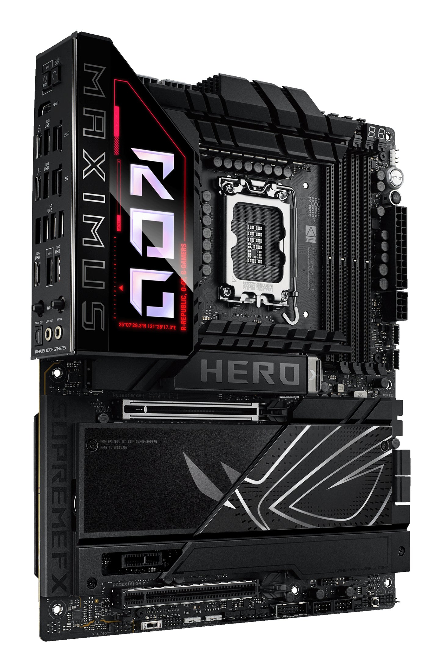 ASUS ROG Maximus Z890 Hero Intel LGA1851 ATX Motherboard