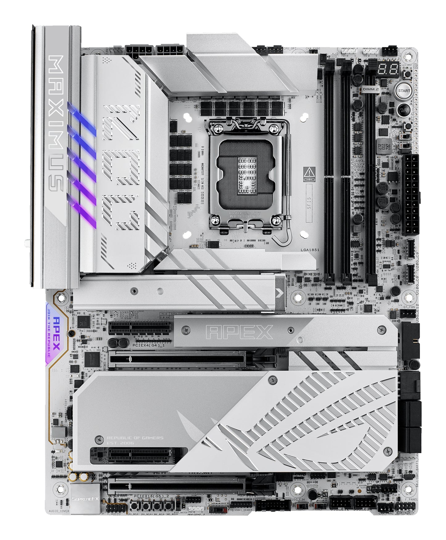 ASUS ROG Maximus Z890 Apex Intel LGA1851 ATX Motherboard