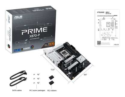 ASUS PRIME X870-P, AMD X870, Socket AM5, ATX