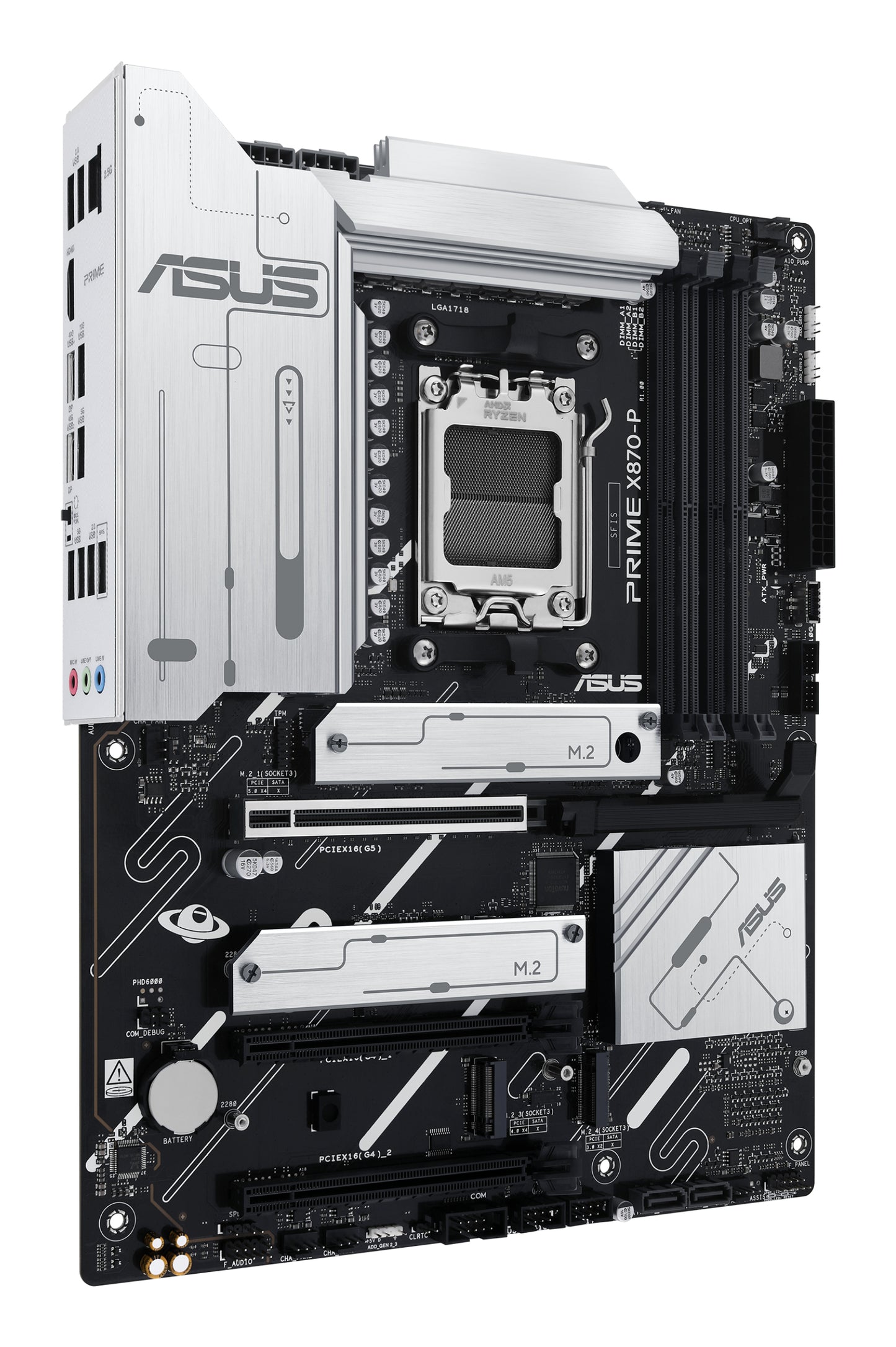 ASUS PRIME X870-P, AMD X870, Socket AM5, ATX