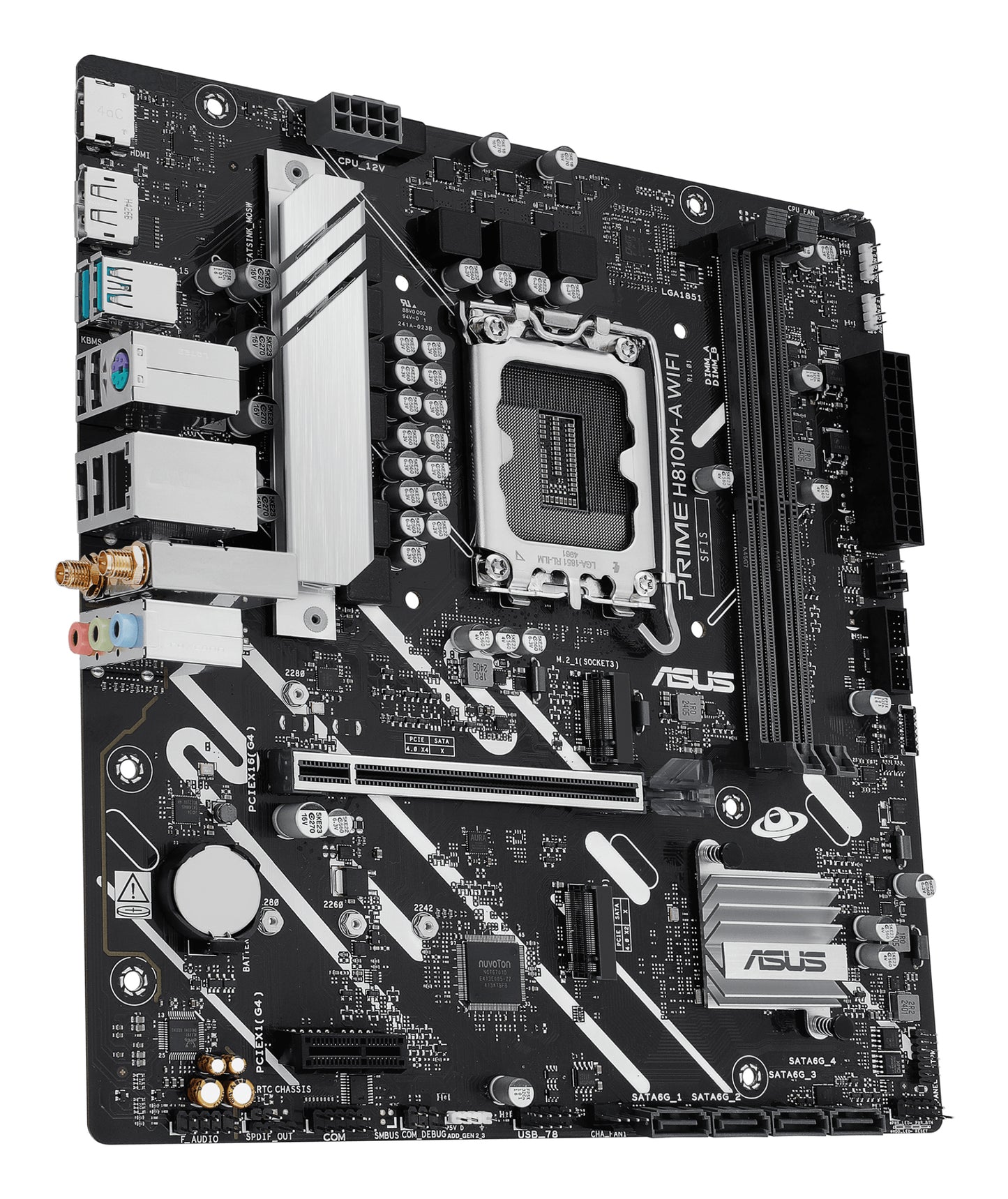 ASUS PRIME H810M-A WIFI, Intel H810, LGA 1851, micro ATX