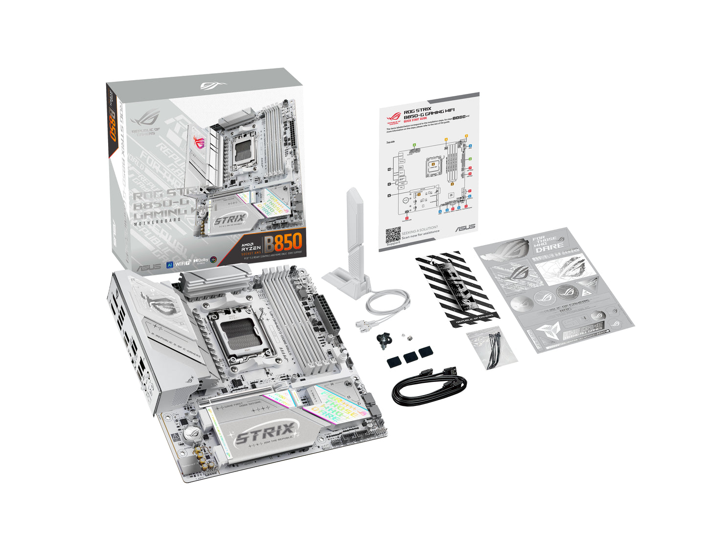 ASUS ROG STRIX B850-G GAMING WIFI, AMD B850, Socket AM5, micro ATX