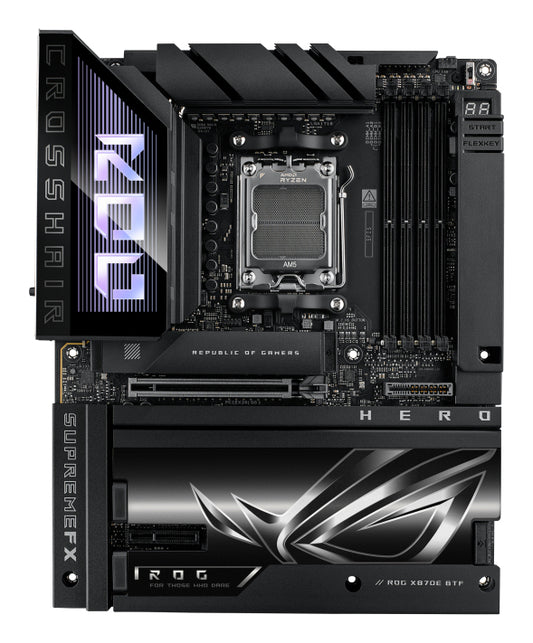 ASUS ROG CROSSHAIR X870E HERO BTF, AMD X870E, Socket AM5, ATX