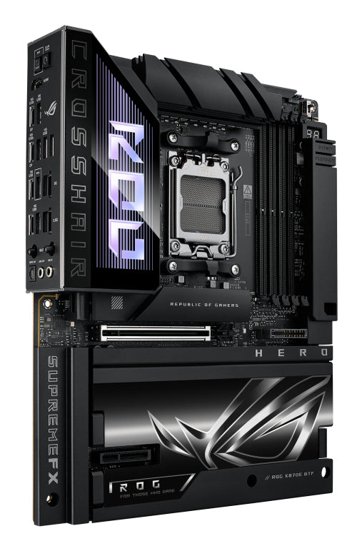 ASUS ROG CROSSHAIR X870E HERO BTF, AMD X870E, Socket AM5, ATX