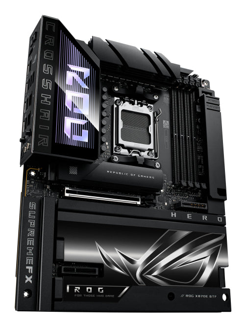 ASUS ROG CROSSHAIR X870E HERO BTF, AMD X870E, Socket AM5, ATX