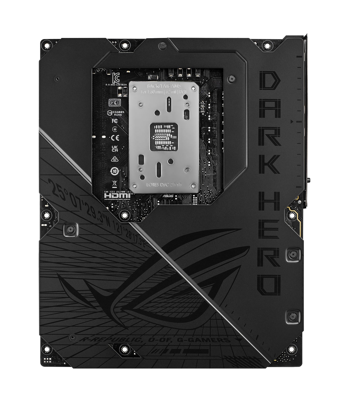 ASUS ROG CROSSHAIR X870E DARK HERO, AMD X870E, Socket AM5, ATX