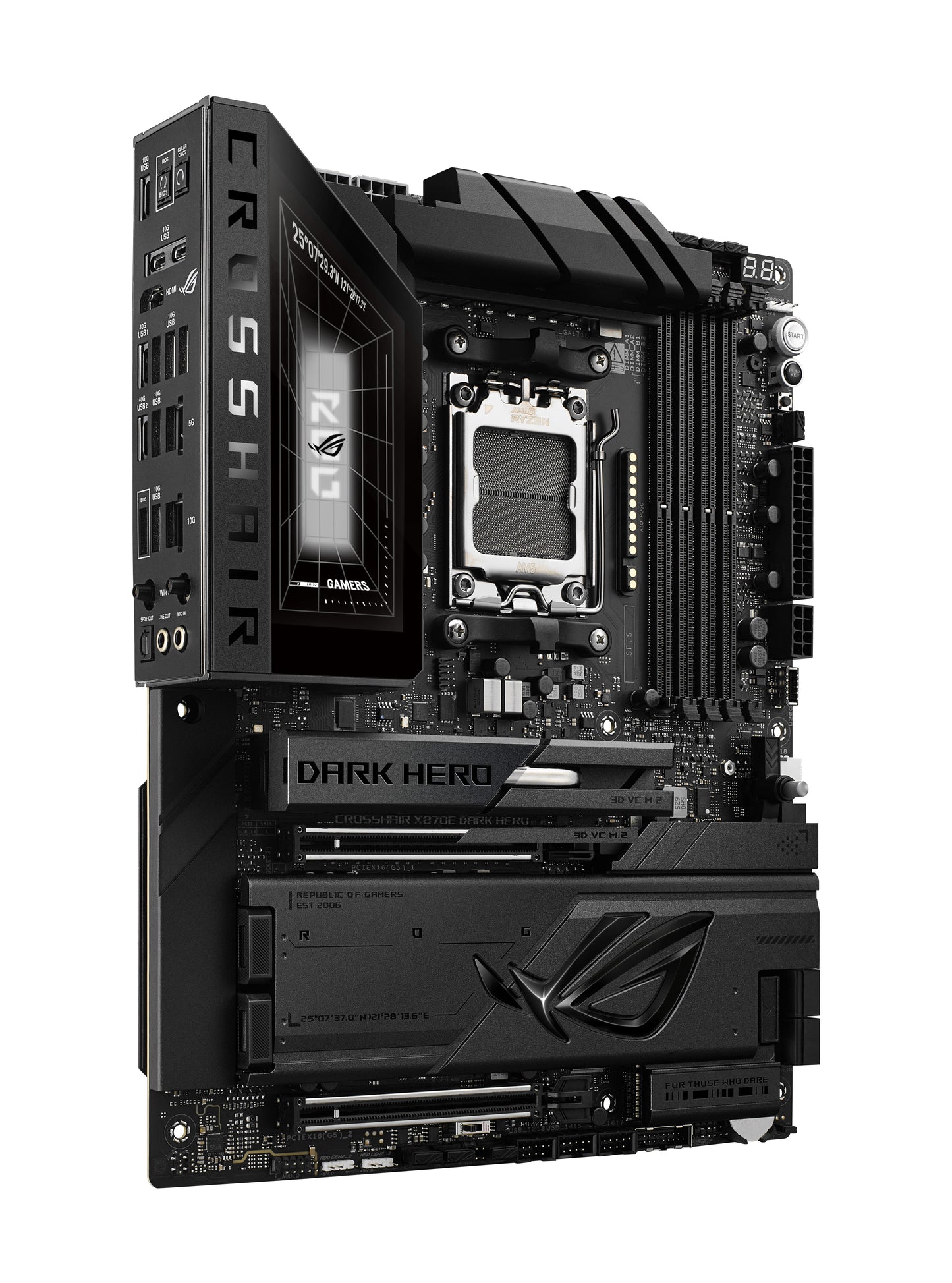 ASUS ROG CROSSHAIR X870E DARK HERO, AMD X870E, Socket AM5, ATX
