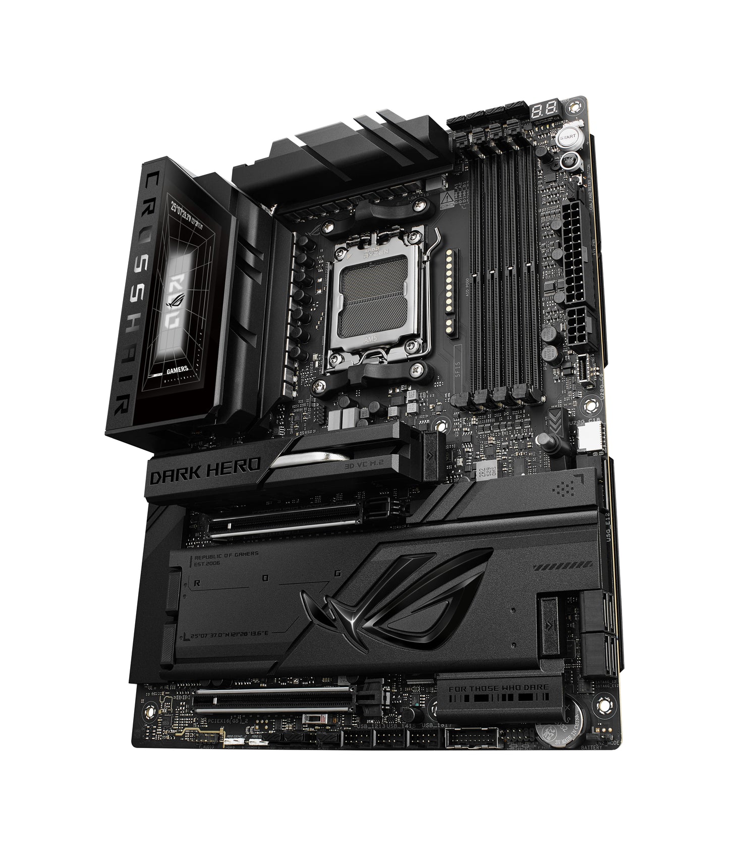 ASUS ROG CROSSHAIR X870E DARK HERO, AMD X870E, Socket AM5, ATX