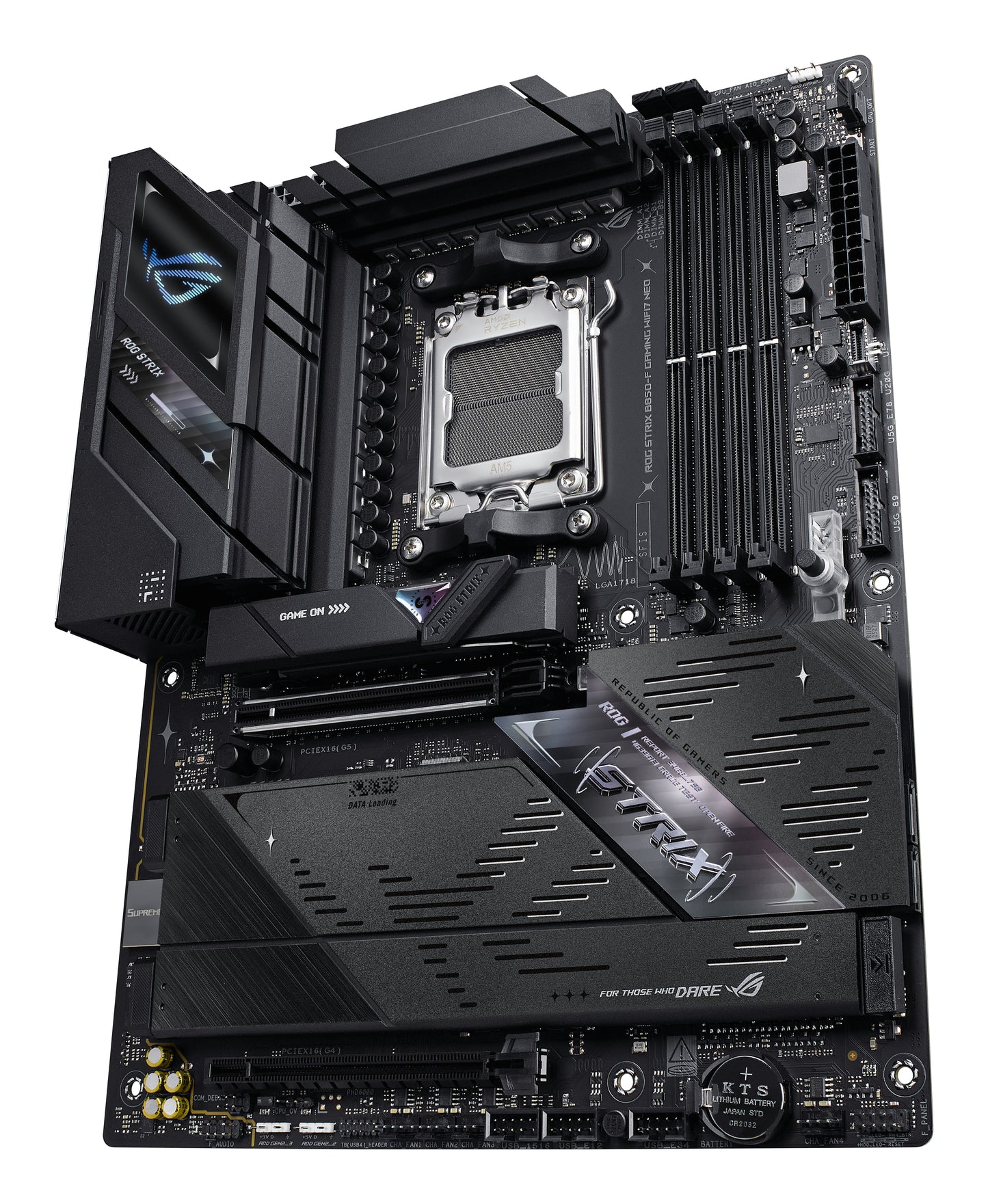 ASUS, ASUS ROG STRIX B850-F GAMING WIFI7 NEO Motherboard, AMD B850, Socket AM5, ATX, AMD B850, Socket AM5, ATX