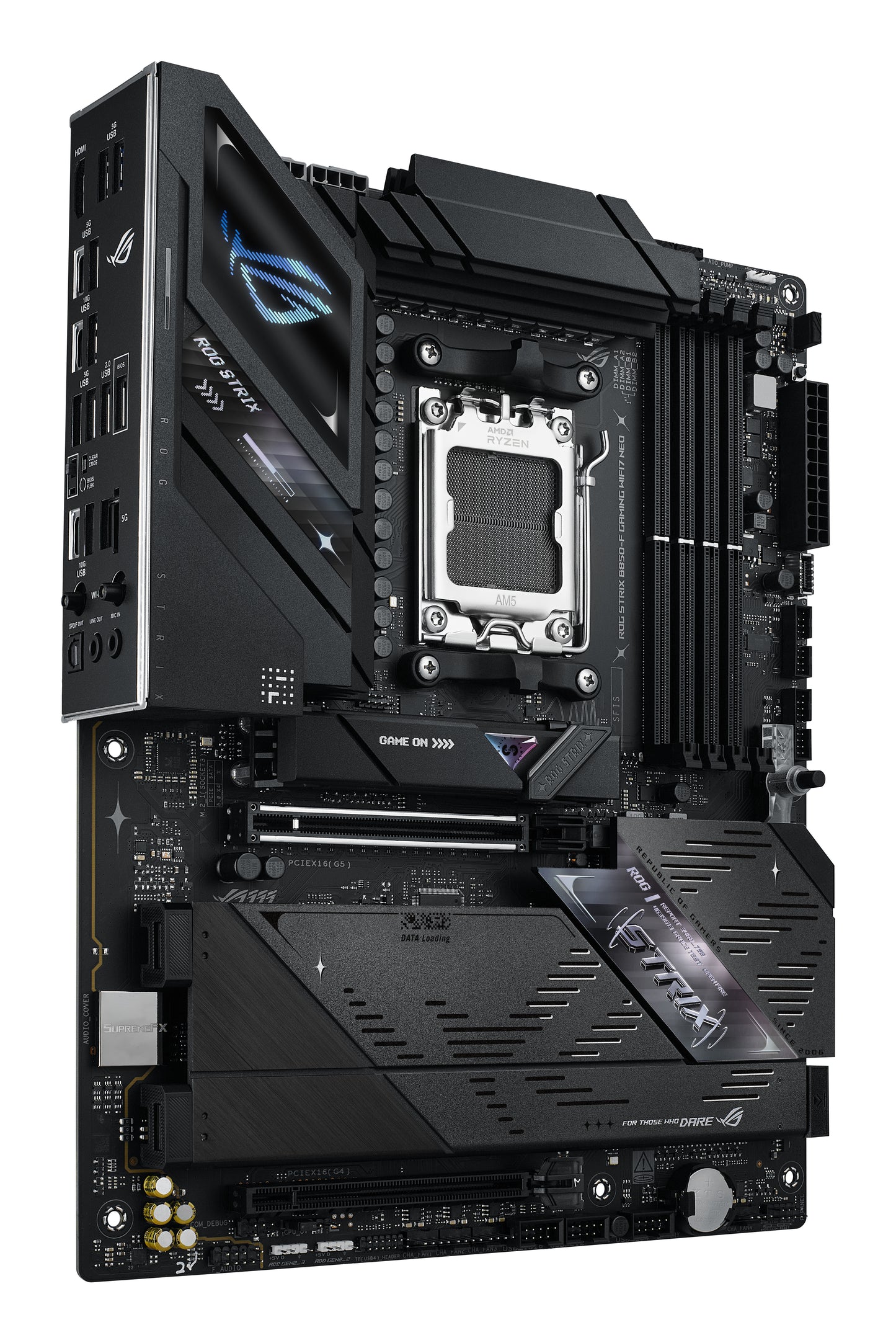 ASUS, ASUS ROG STRIX B850-F GAMING WIFI7 NEO Motherboard, AMD B850, Socket AM5, ATX, AMD B850, Socket AM5, ATX