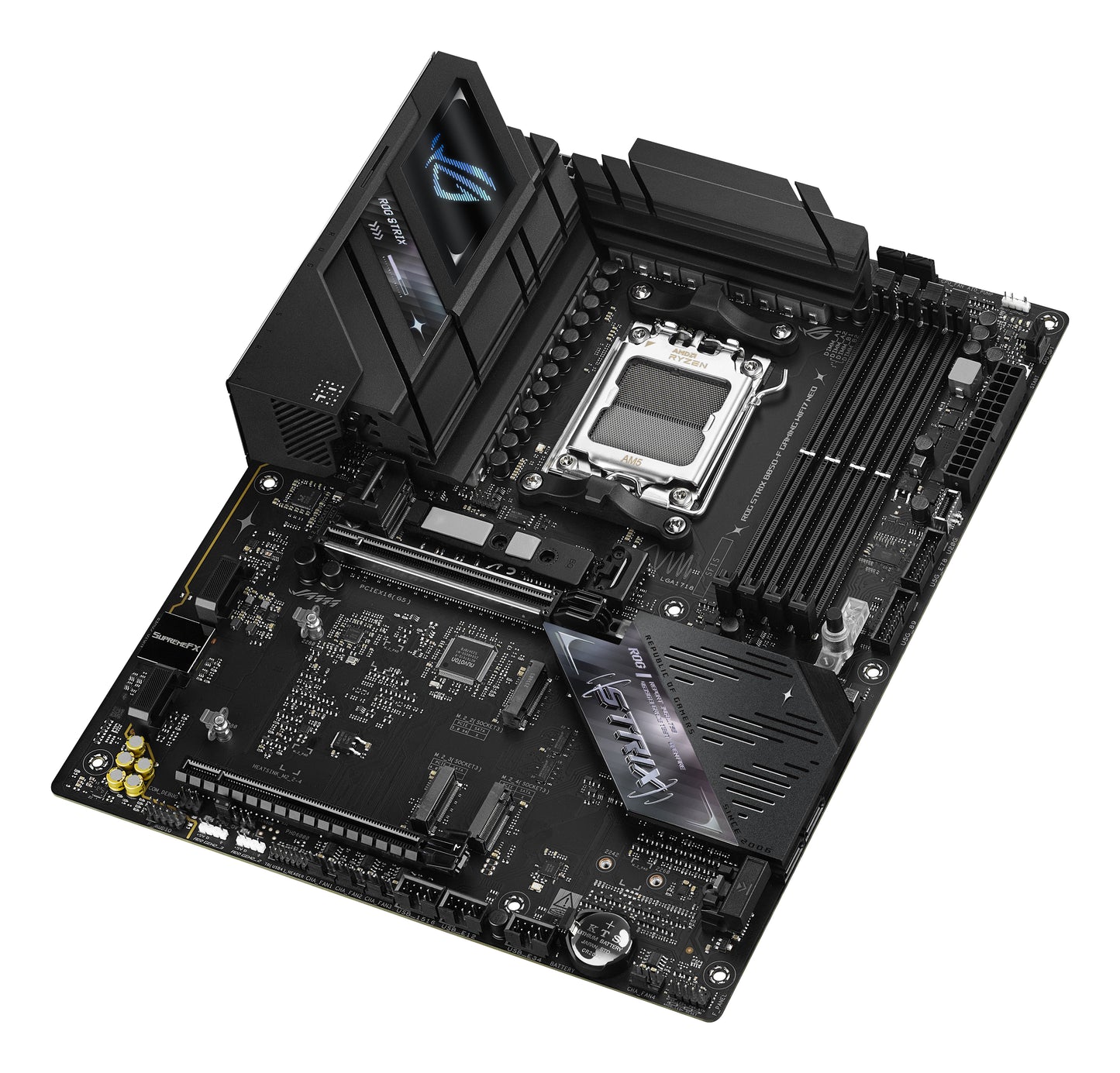 ASUS, ASUS ROG STRIX B850-F GAMING WIFI7 NEO Motherboard, AMD B850, Socket AM5, ATX, AMD B850, Socket AM5, ATX