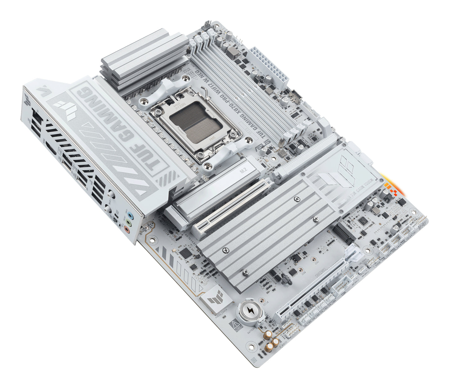 ASUS, ASUS TUF GAMING X870-PRO WIFI7 W NEO Motherboard, AMD X870, Socket AM5, ATX, AMD X870, Socket AM5, ATX