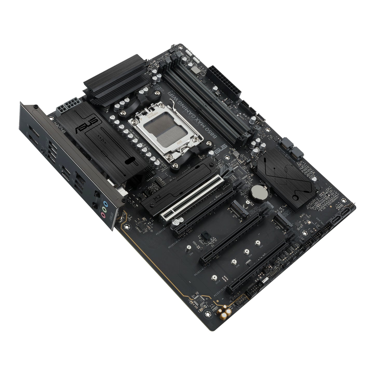 ASUS, ASUS B850 MAX GAMING WIFI Motherboard, AMD B850, Socket AM5, ATX, AMD B850, Socket AM5, ATX