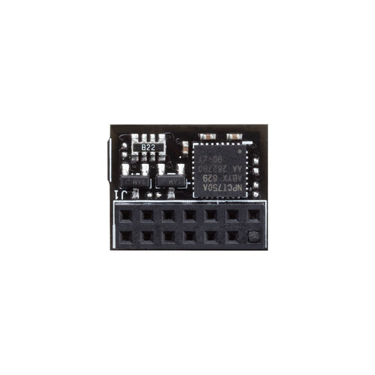 ASUS TPM-SPI 2.0 Module, 14-1 Pin SPI, Nuvoton NPCT750, TCG 2.0, EAL4+, FIPS 140-2, Windows 11 Ready