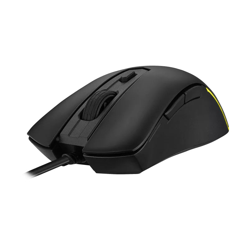 ASUS TUF Gaming M3 Gen II Wired Gaming Mouse, 59g, 8000 DPI, 6 Programmable Buttons, IP56, Aura Sync RGB, USB-C, Right-Hand, Black