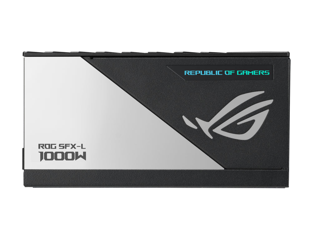 ASUS ROG Loki SFX-L 1000W Platinum PSU, Fully Modular, ATX 3.0, PCIe 5.0, ARGB, Black/Silver