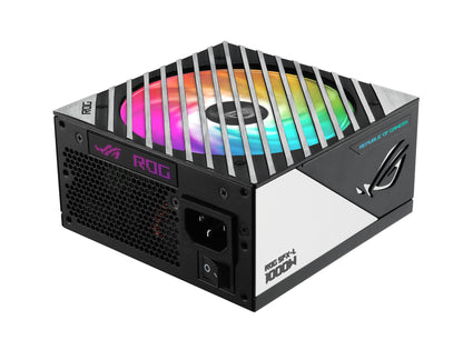 ASUS ROG Loki SFX-L 1000W Platinum PSU, Fully Modular, ATX 3.0, PCIe 5.0, ARGB, Black/Silver
