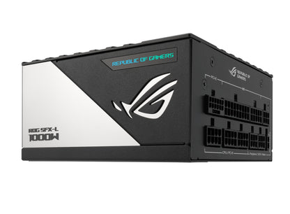 ASUS ROG Loki SFX-L 1000W Platinum PSU, Fully Modular, ATX 3.0, PCIe 5.0, ARGB, Black/Silver
