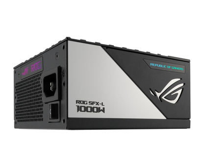 ASUS ROG Loki SFX-L 1000W Platinum PSU, Fully Modular, ATX 3.0, PCIe 5.0, ARGB, Black/Silver