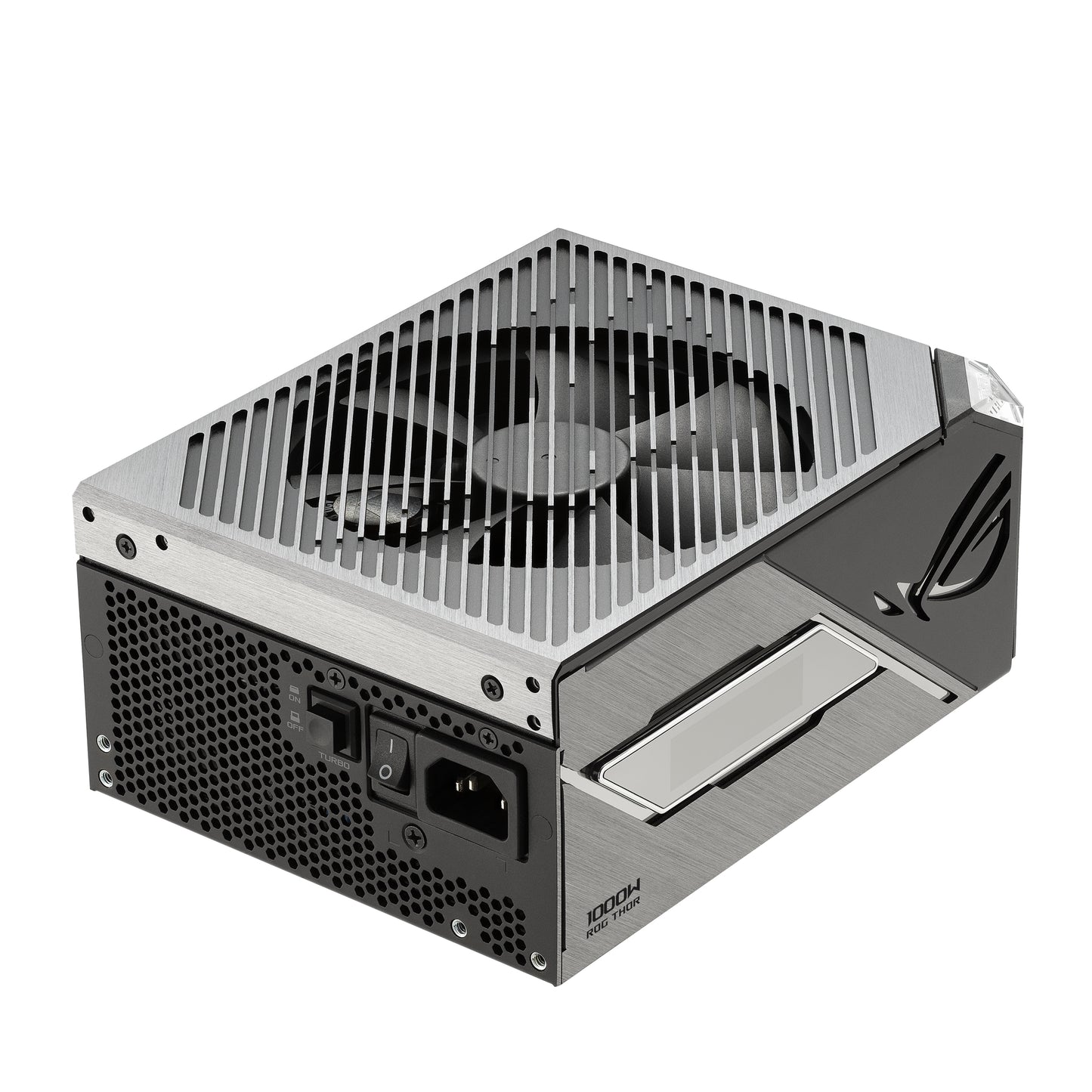 ASUS ROG Thor 1000W Platinum III, Fully Modular, ATX 3.1, PCIe 5.0, GaN MOSFET, OLED Display, Black