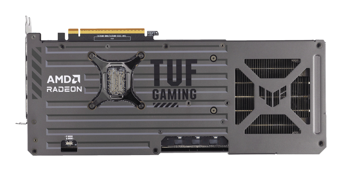 ASUS TUF Gaming Radeon RX 9070 XT OC 16GB GDDR6 Graphics Card, PCIe 5.0, 3x DP 2.1a, HDMI 2.1b