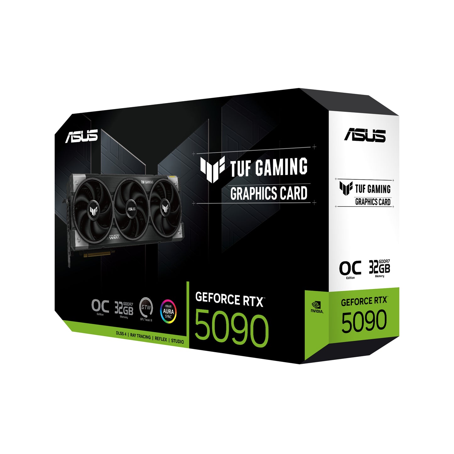 ASUS TUF Gaming GeForce RTX 5090 OC 32GB GDDR7 Graphics Card, PCIe 5.0, 3x DP 2.1b, 2x HDMI 2.1b