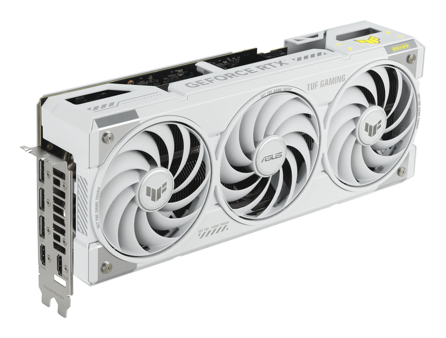 ASUS TUF Gaming GeForce RTX 5070 Ti OC 16GB GDDR7 Graphics Card White Edition, PCIe 5.0, 3x DP 2.1b, 2x HDMI 2.1b