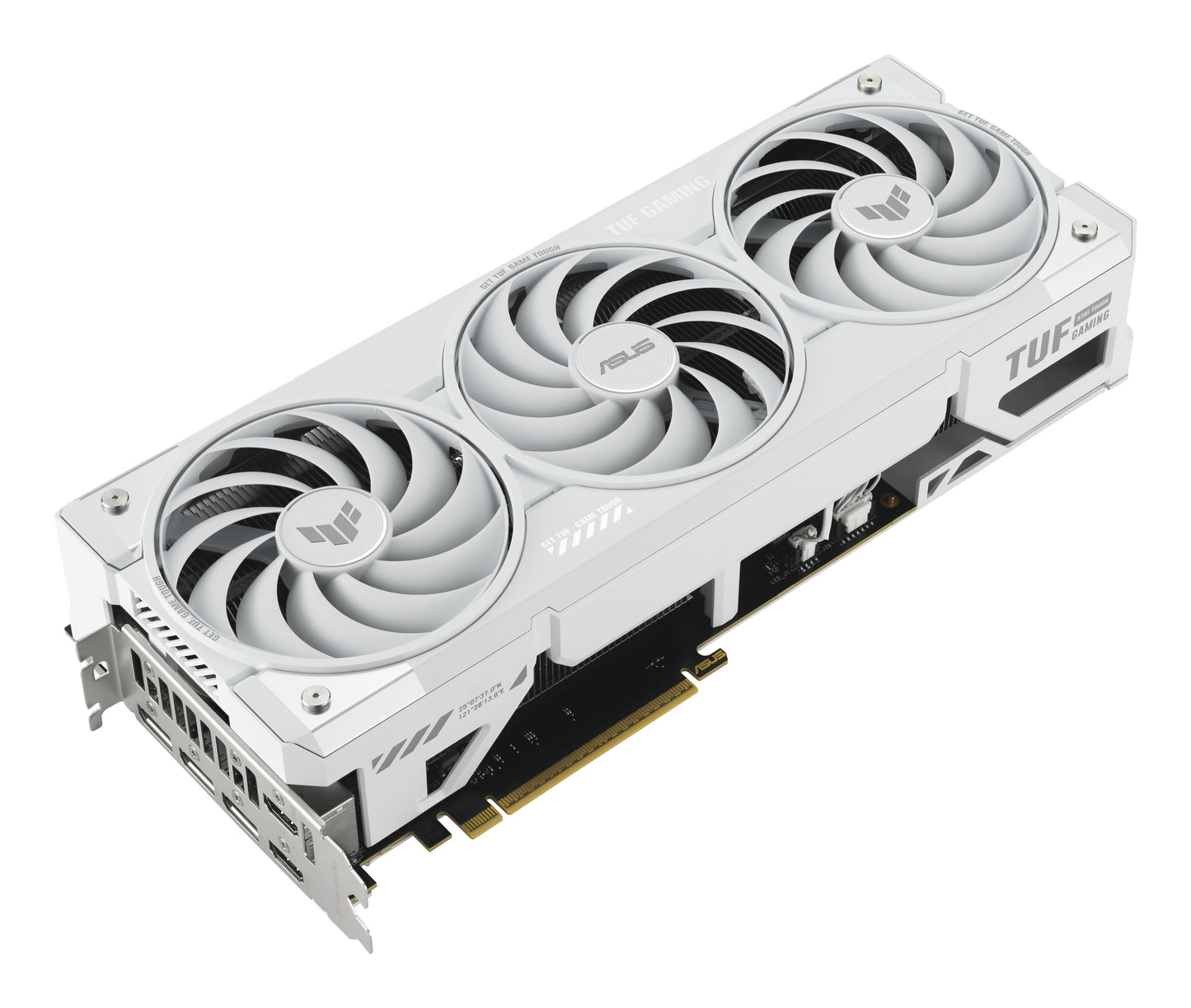 ASUS TUF Gaming GeForce RTX 5070 Ti OC 16GB GDDR7 Graphics Card White Edition, PCIe 5.0, 3x DP 2.1b, 2x HDMI 2.1b