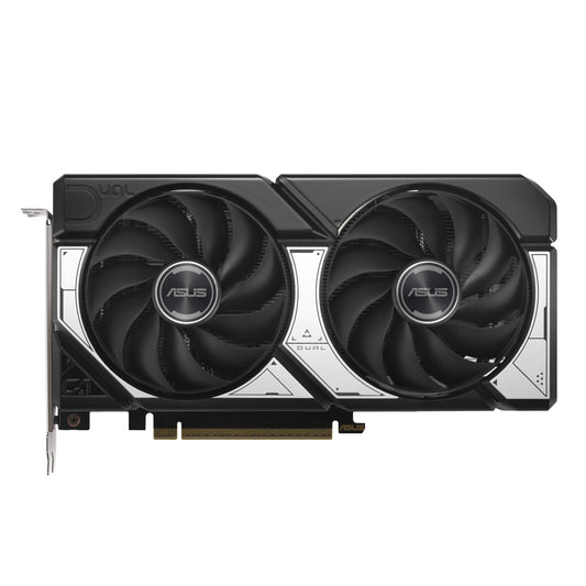 ASUS Dual GeForce RTX 5060 Ti OC Edition, 16GB GDDR7, 4608 CUDA Cores, 2632MHz OC, PCIe 5.0, HDMI 2.1b, 3x DP 2.1b, 2.5-Slot, SFF-Ready, Black/Grey