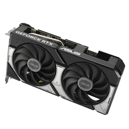 ASUS Dual GeForce RTX 5060 Ti OC Edition, 16GB GDDR7, 4608 CUDA Cores, 2632MHz OC, PCIe 5.0, HDMI 2.1b, 3x DP 2.1b, 2.5-Slot, SFF-Ready, Black/Grey