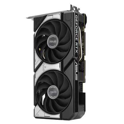 ASUS Dual GeForce RTX 5060 Ti OC Edition, 16GB GDDR7, 4608 CUDA Cores, 2632MHz OC, PCIe 5.0, HDMI 2.1b, 3x DP 2.1b, 2.5-Slot, SFF-Ready, Black/Grey