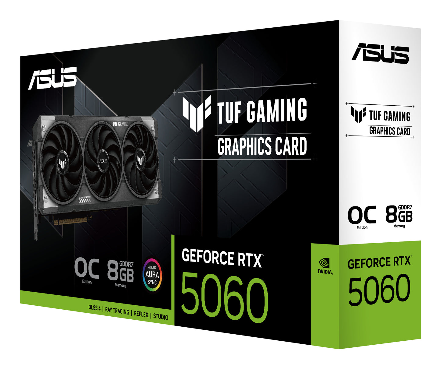 ASUS TUF Gaming GeForce RTX 5060 OC 8GB GDDR7 Graphics Card, PCIe 5.0, 3x DP 2.1b, HDMI 2.1b