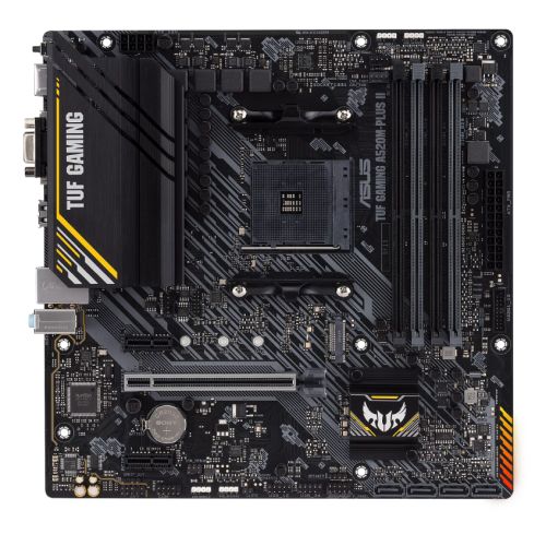 Asus TUF GAMING A520M-PLUS II, AMD A520, AM4, Micro ATX, 4 DDR4, VGA, HDMI, DP, 1x M.2 - PC Gear UK