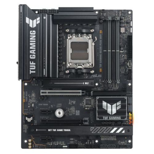 Asus TUF GAMING B650E-PLUS WIFI, AMD B650, AM5, ATX, 4 DDR5, HDMI, DP, Wi-Fi 6E, 2.5G LAN, PCIe5, RGB, 3x M.2 - PC Gear UK