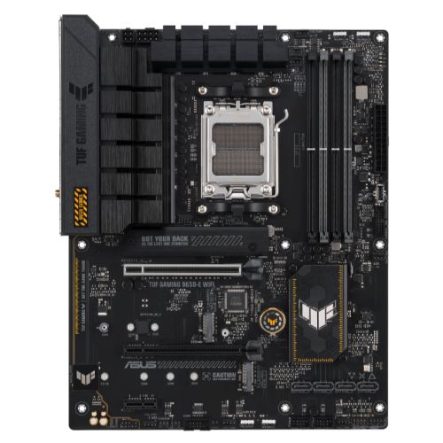 Asus TUF GAMING B650-E WIFI, AMD B650, AM5, ATX, 4 DDR5, HDMI, DP, Wi-Fi 6E, 2.5G LAN, PCIe4, 3x M.2 - PC Gear UK