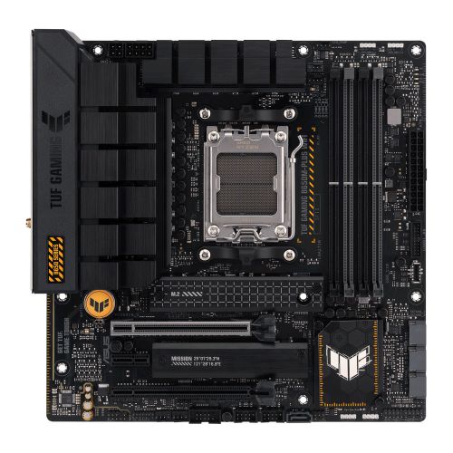 Asus TUF GAMING B650M-PLUS WIFI, AMD B650, AM5, Micro ATX, 4 DDR5, HDMI, DP, Wi-Fi 6, 2.5G LAN, PCIe4, 2x M.2 - PC Gear UK