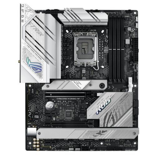 Asus ROG STRIX B760-A GAMING WIFI, Intel B760, 1700, ATX, 4 DDR5, HDMI, DP, Wi-Fi 6E, 2.5G LAN, PCIe5, 3x M.2, RGB - PC Gear UK