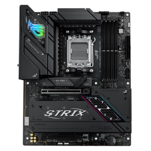 Asus ROG STRIX B850-F GAMING WIFI, AMD B850, AM5, ATX, 4 DDR5, HDMI, DP, Wi-Fi 7, 2.5G LAN, RGB, 4x M.2 - PC Gear UK