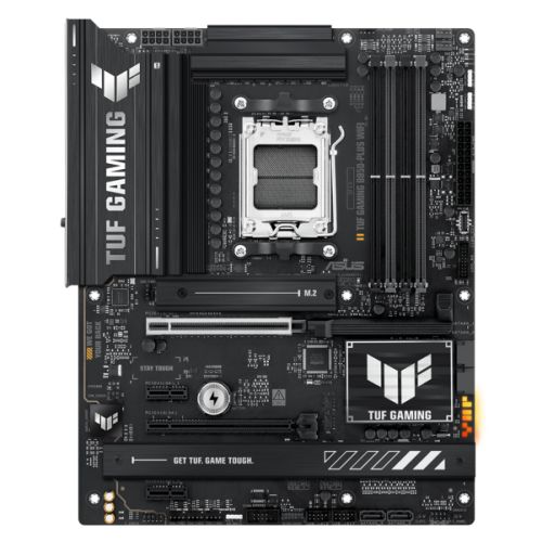 Asus TUF GAMING B850-PLUS WIFI, AMD B850, AM5, ATX, 4 DDR5, HDMI, DP, Wi-Fi 7, 2.5G LAN, RGB, 3x M.2 - PC Gear UK